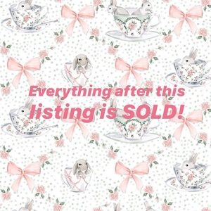 Everything past here has been sold.